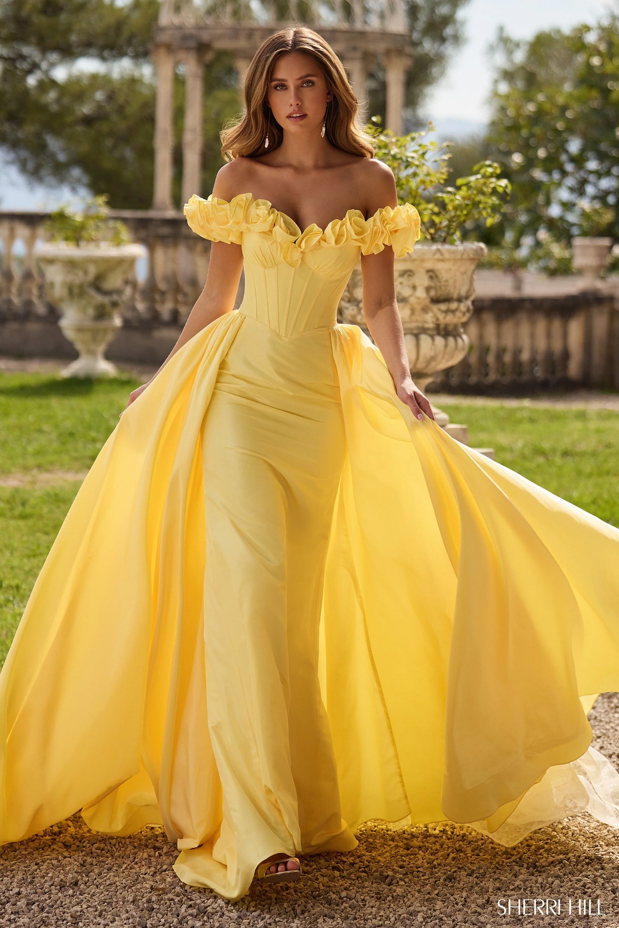 Yellow Homecoming Dress
